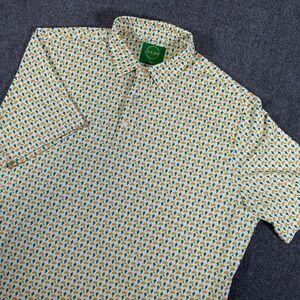 Jack Golf Polo Shirt Mens 3XL White Golf Taco Tuesday Performance Stretch